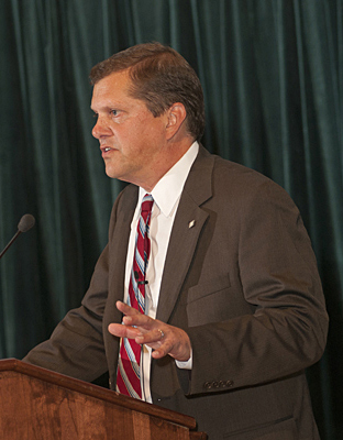 George Watson, dean of the College of Arts and Sciences