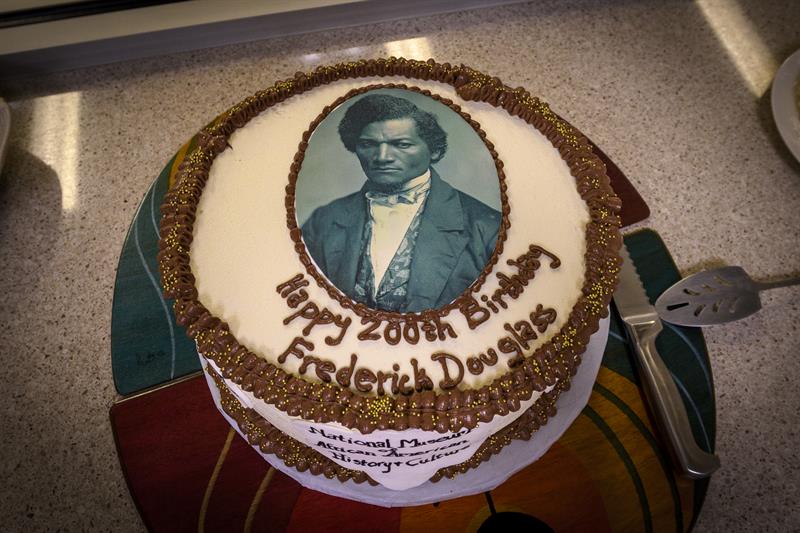 Frederick Douglass birthday cake