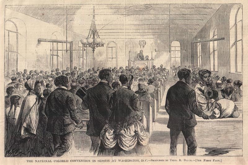 Sketch of an 1869 convention