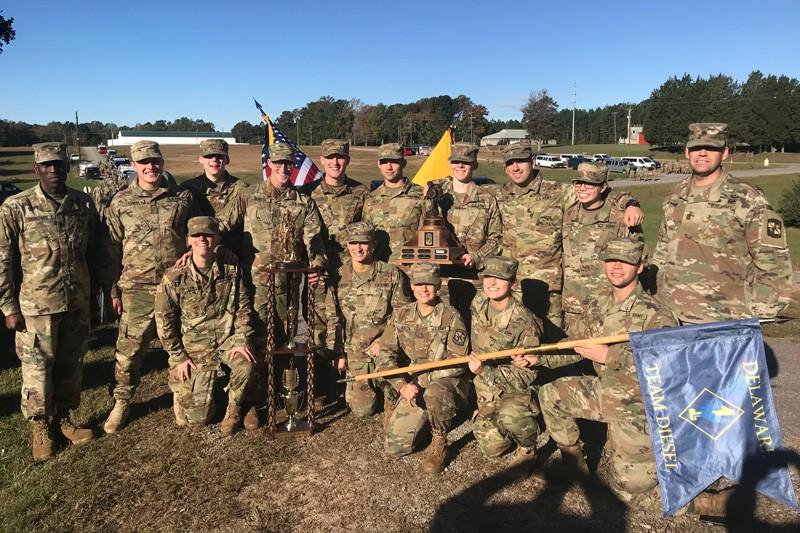 Army ROTC team members
