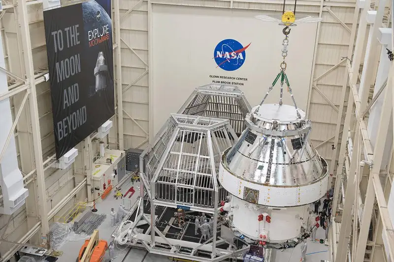 The Orion spacecraft pictured here will launch in November 2021 as an uncrewed Artemis mission around the moon. This flight will certify the vehicle for future crewed missions, like the one that will carry astronaut Jeanette Epps to the moon in 2024.
