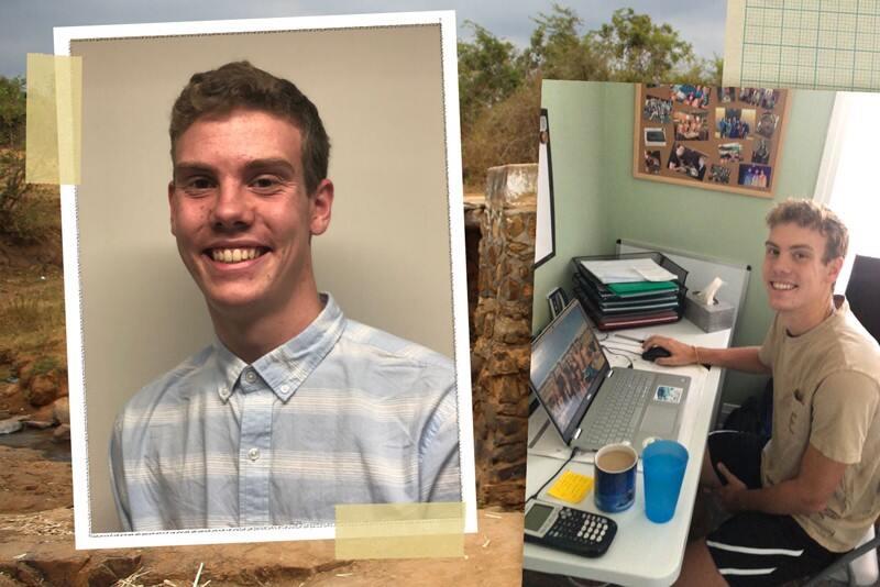 Drew Huffer, a junior from Williamsport, Maryland, is majoring in civil engineering and working as a project manager for the Engineers Without Borders chapter at the University of Delaware.