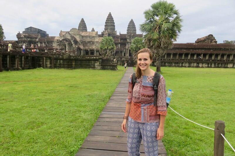 Kathrin Reed in Cambodia
