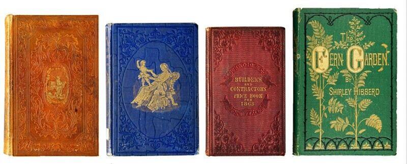 Four books in different colors